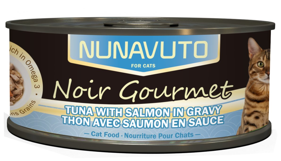 Noir Gourmet Tuna with Salmon in Gravy product